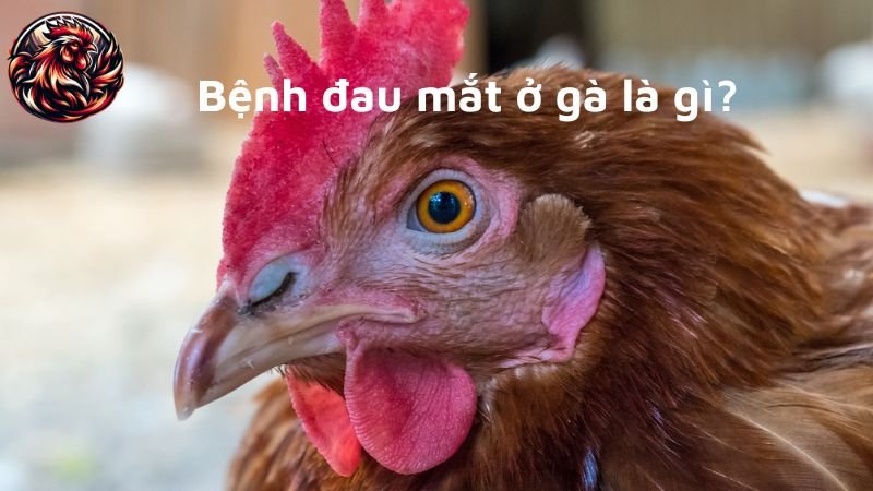Bệnh đau mắt ở gà là gì?