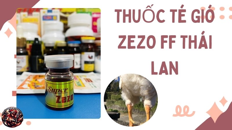 Thuốc té gió ZEZO FF Thái Lan