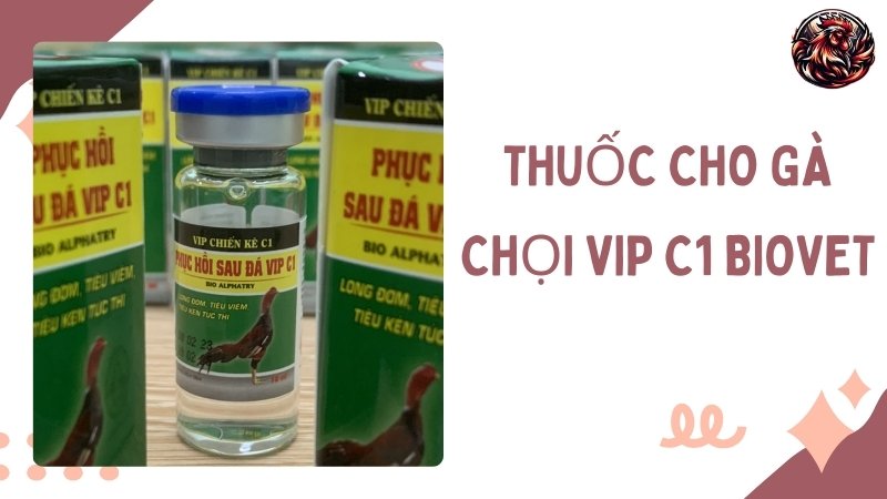 Thuốc cho gà chọi Vip C1 Biovet